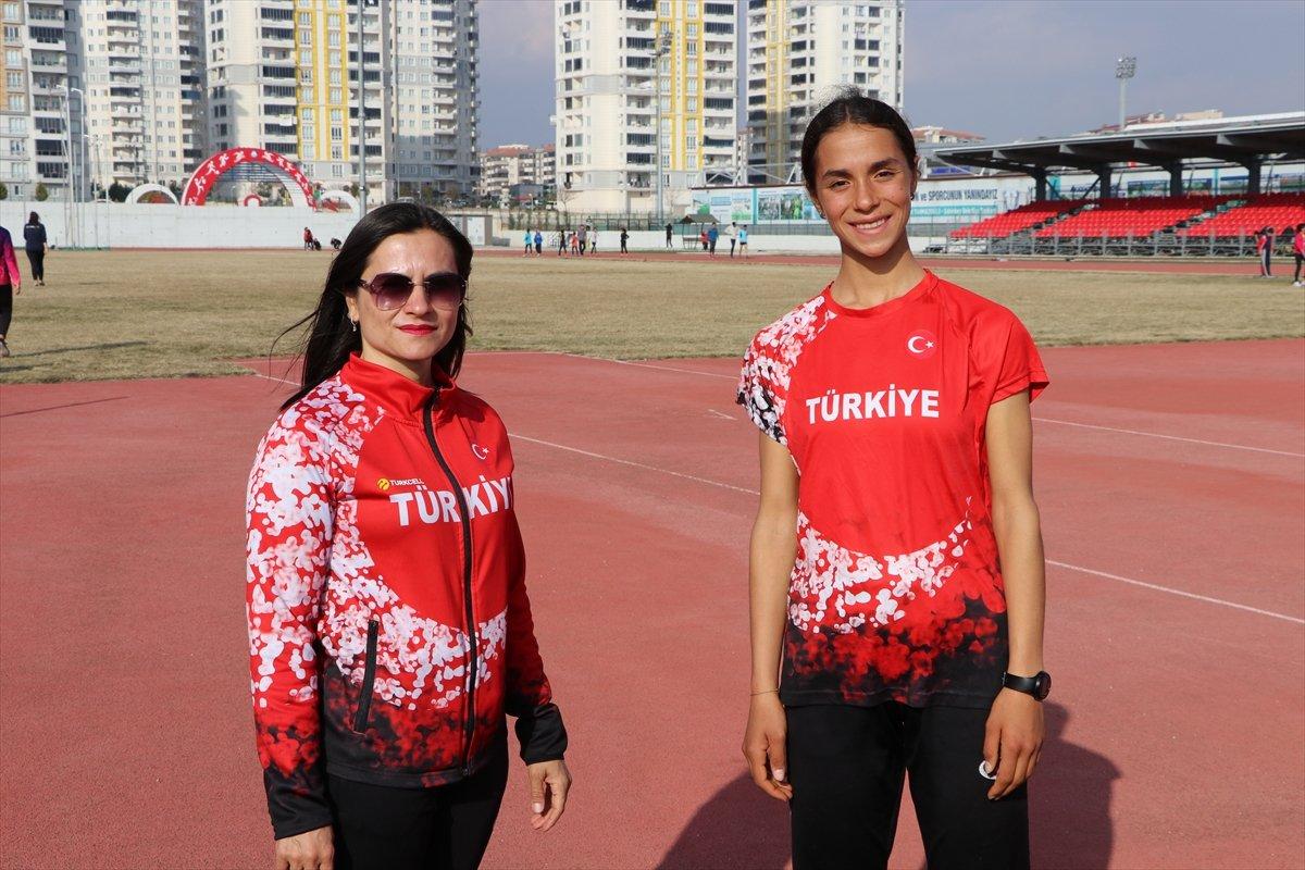 Gaziantepli genç atlet, babasına verdiği sözü tutarak rekor kırdı