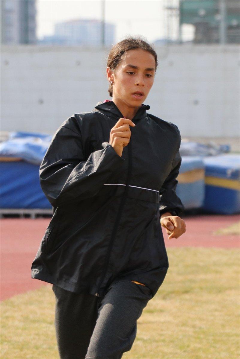 Gaziantepli genç atlet, babasına verdiği sözü tutarak rekor kırdı