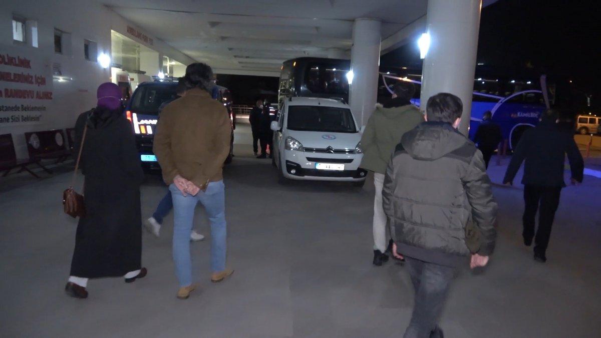 Kırıkkale'de yolcu otobüsünde koronavirüs paniği