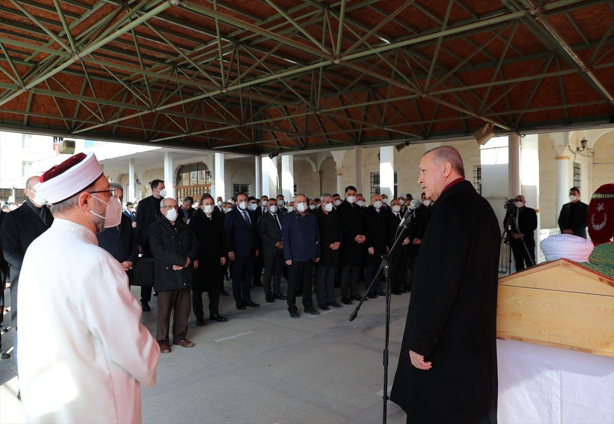 Cumhurbaşkanı Erdoğan, Hafız Abdullah Nazırlı'nın cenaze törenine katıldı