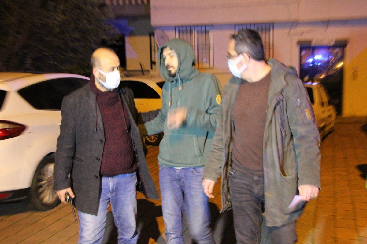 Denizli'de, 'uyurgezer' hırsız polisten kaçamadı