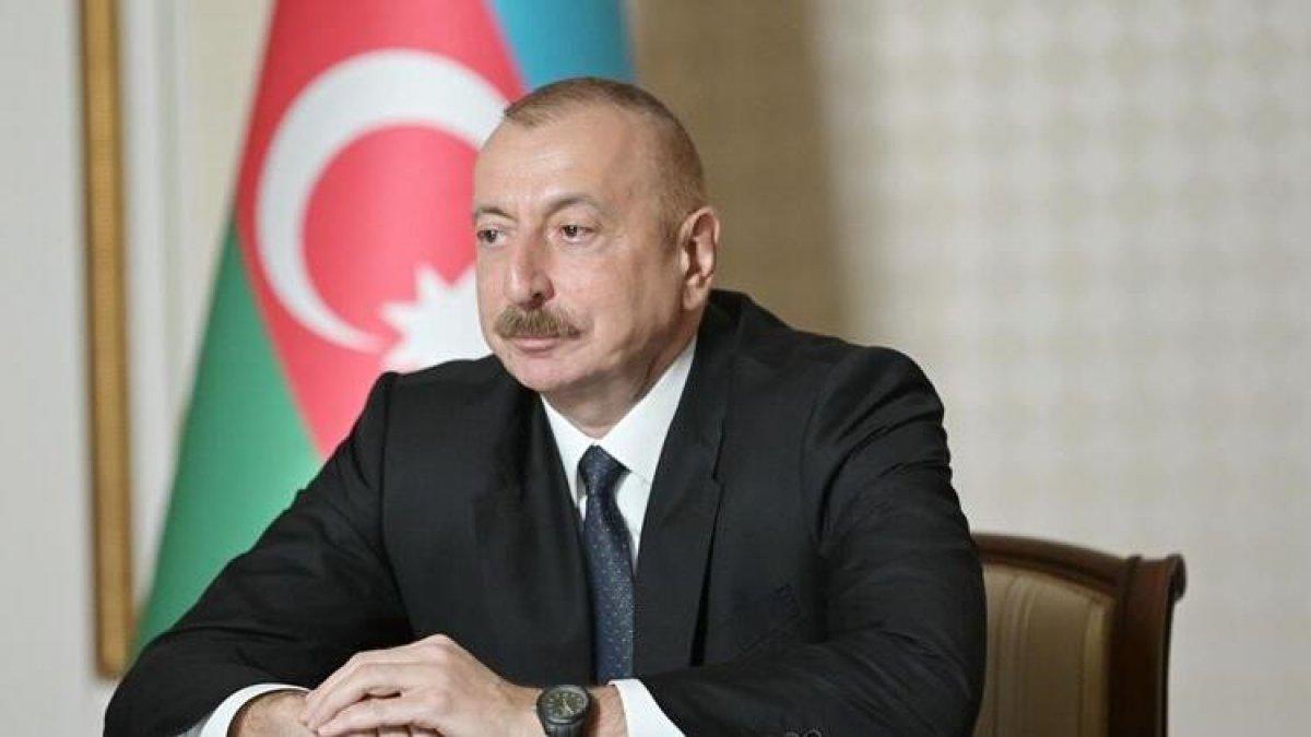 İlham Aliyev'den Cumhurbaşkanı Erdoğan'a başsağlığı mesajı