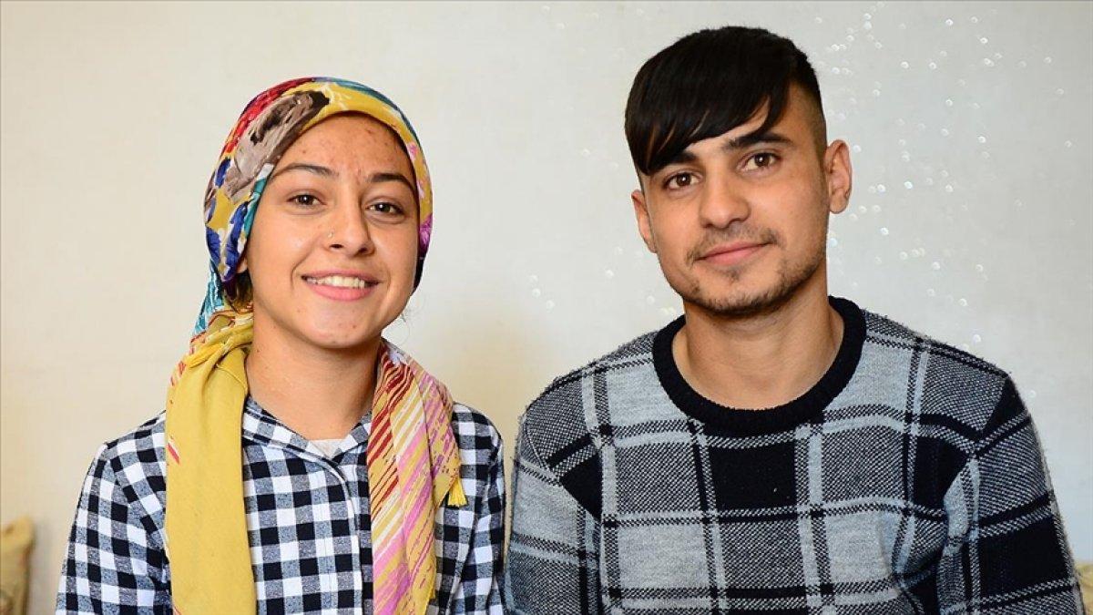 Mardinli gençlerin diyalizde başlayan aşkları, evlilikle taçlandı