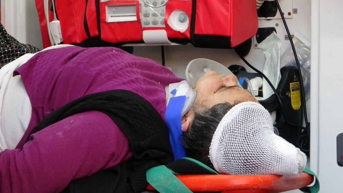 Adana'da miras yüzünden kız kardeşini odunla dövdü