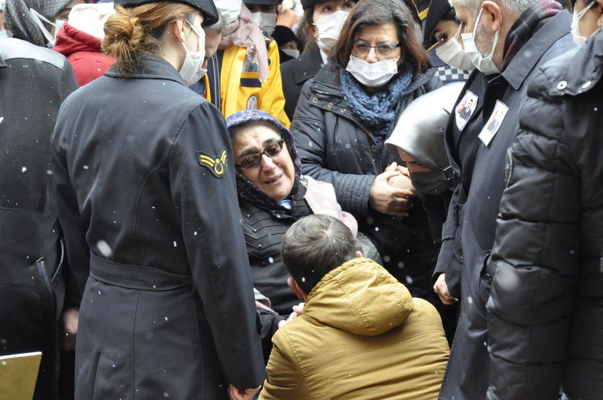 Gara şehidi Eskişehirli Mevlüt Kahveci, son yolculuğuna uğurlandı