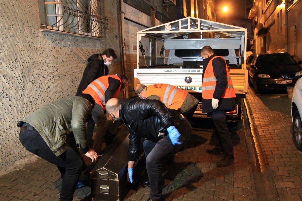 Samsun’da eşini öldüren cani koca tutuklandı