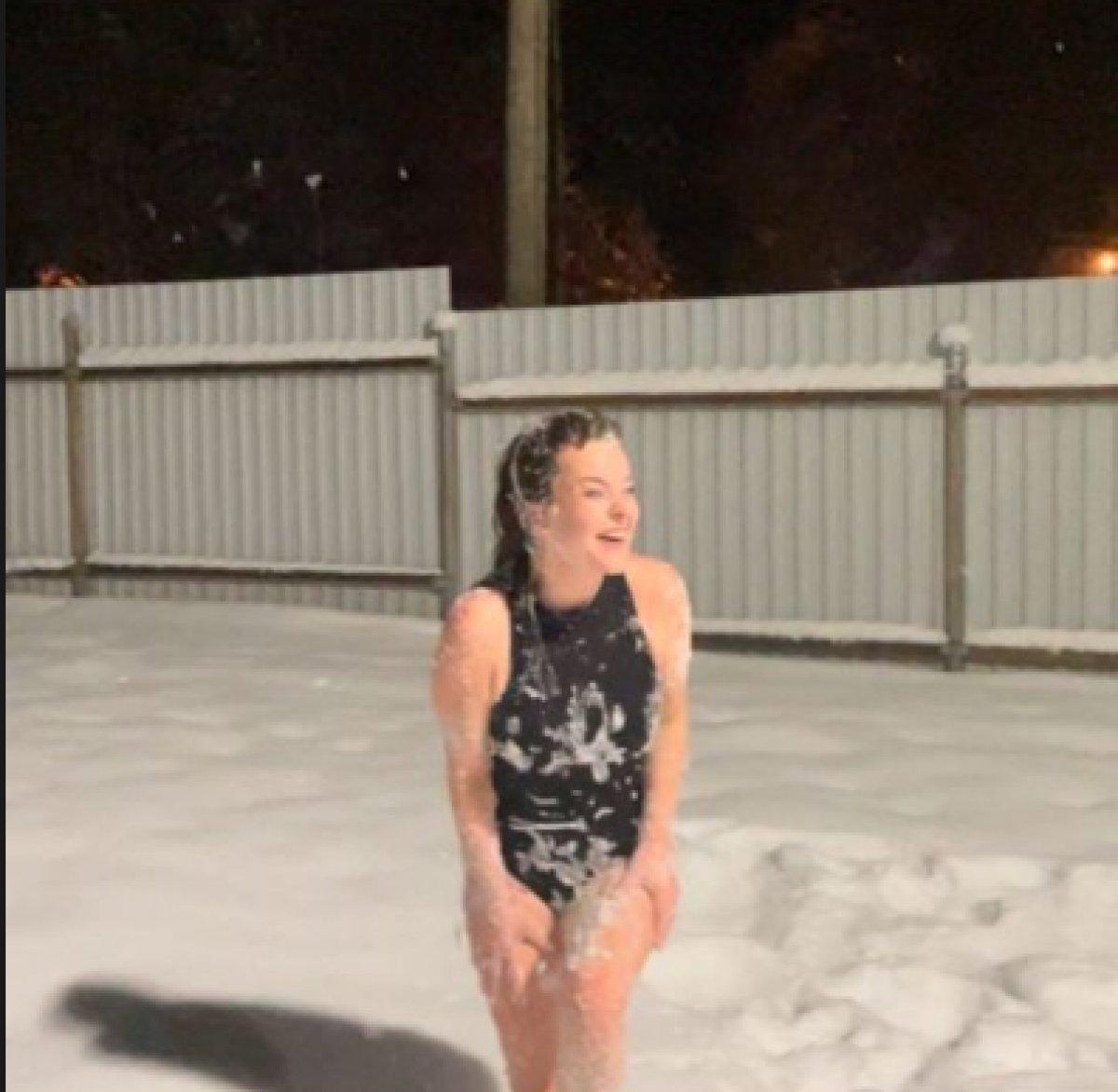 Nursel Ergin, mayoyla kara atladı