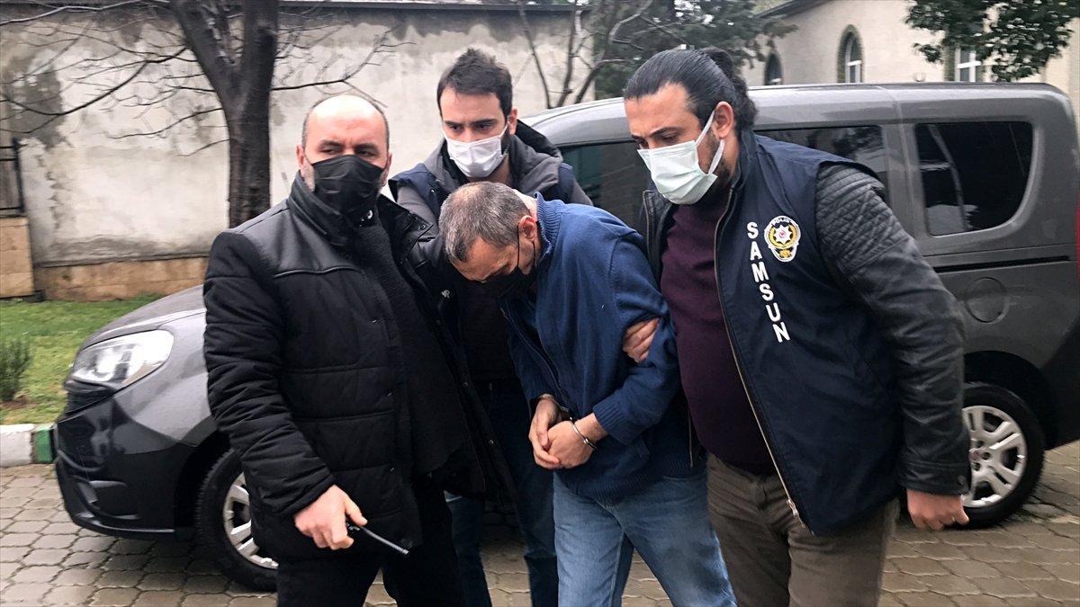 Samsun’da eşini öldüren cani koca tutuklandı