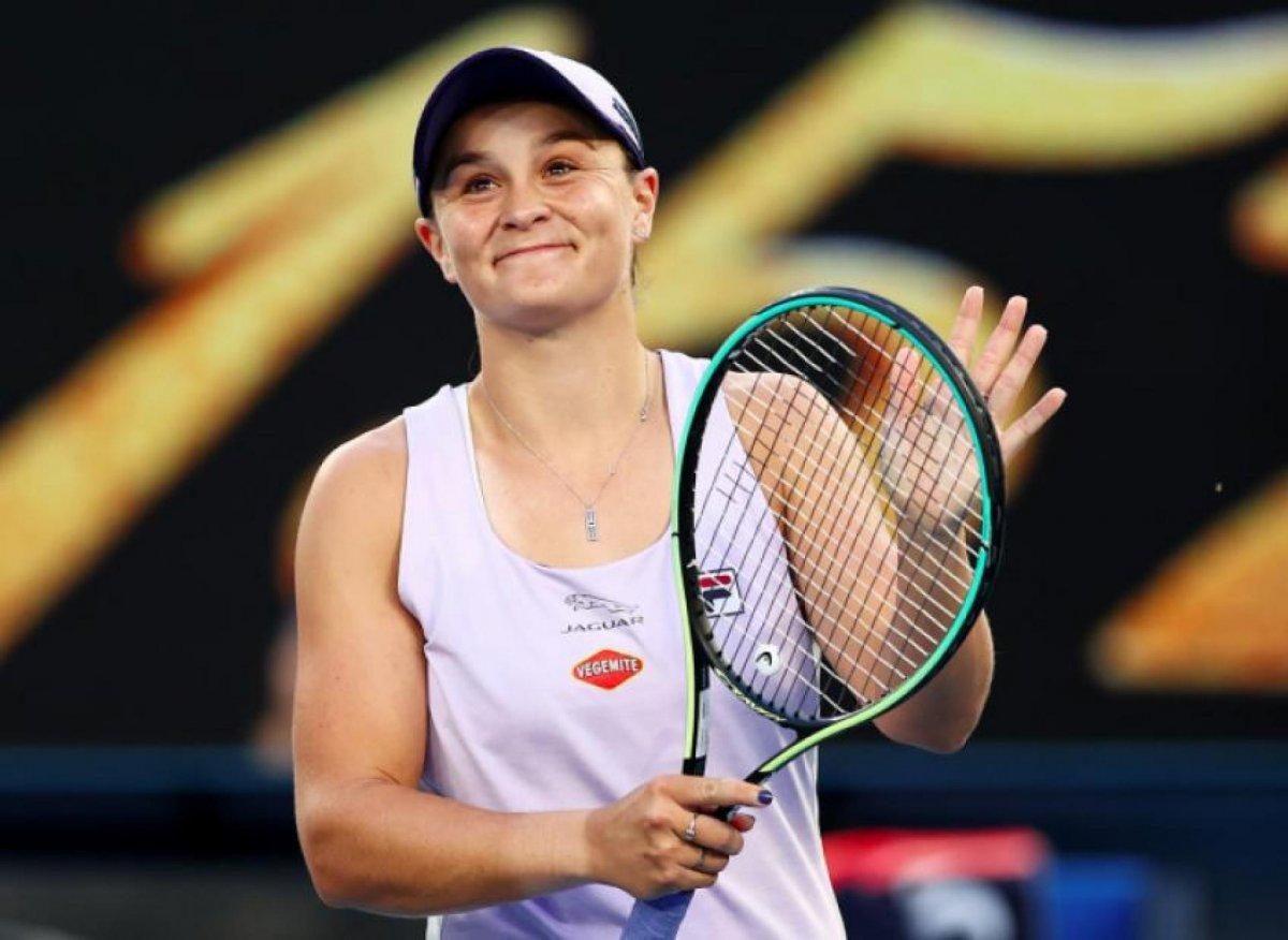 Barty, Avustralya Açık'ta son 8'e kaldı