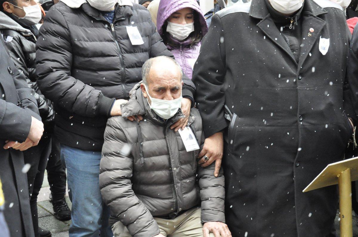 Gara şehidi Eskişehirli Mevlüt Kahveci, son yolculuğuna uğurlandı