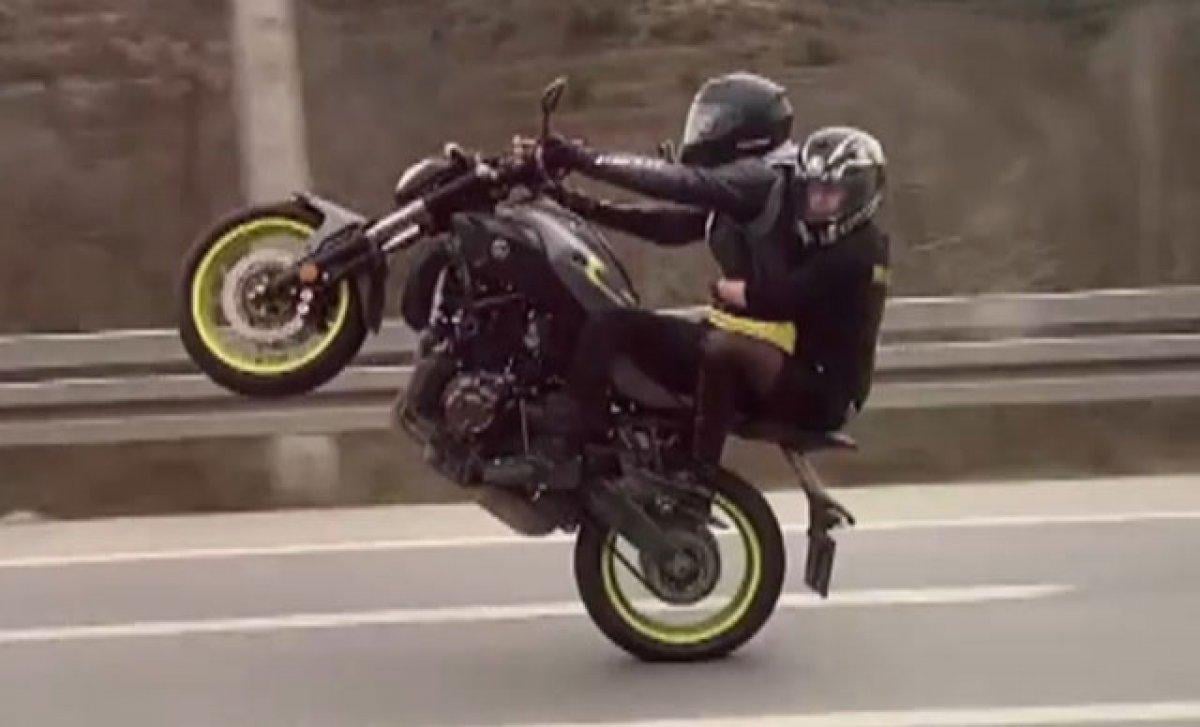 Bursa’da tek tekerli magandaya ceza