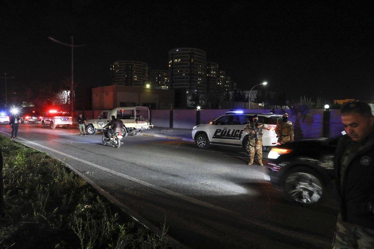 Erbil'de ABD Başkonsolosluğu'nun olduğu bölgeye füzeli saldırı