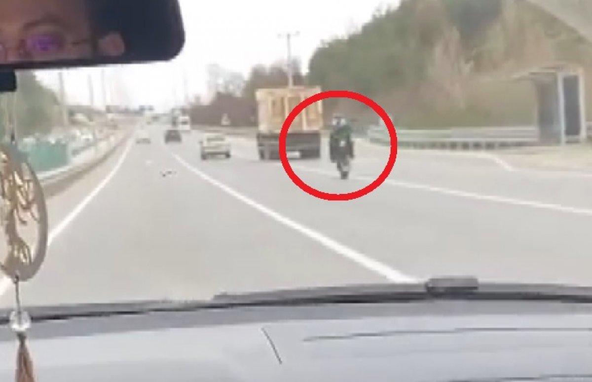 Bursa’da tek tekerli magandaya ceza