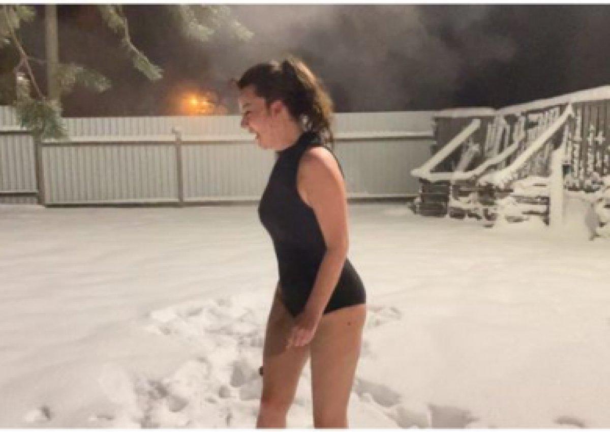 Nursel Ergin, mayoyla kara atladı