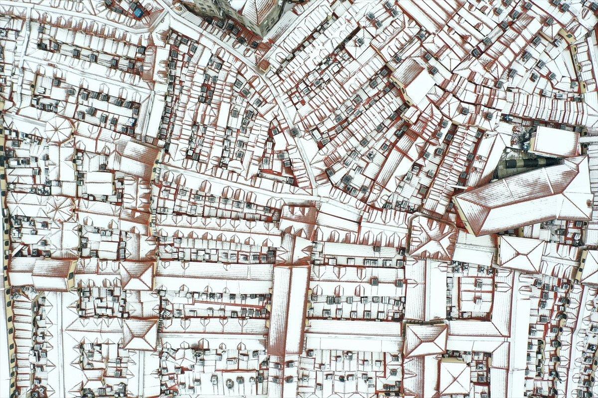 İstanbul'dan nefes kesen kar manzaraları