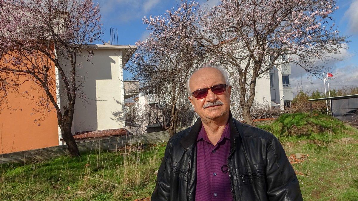 Edirne'de yalancı bahara aldanıp, çiçeklenen meyve ağaçları buz tuttu