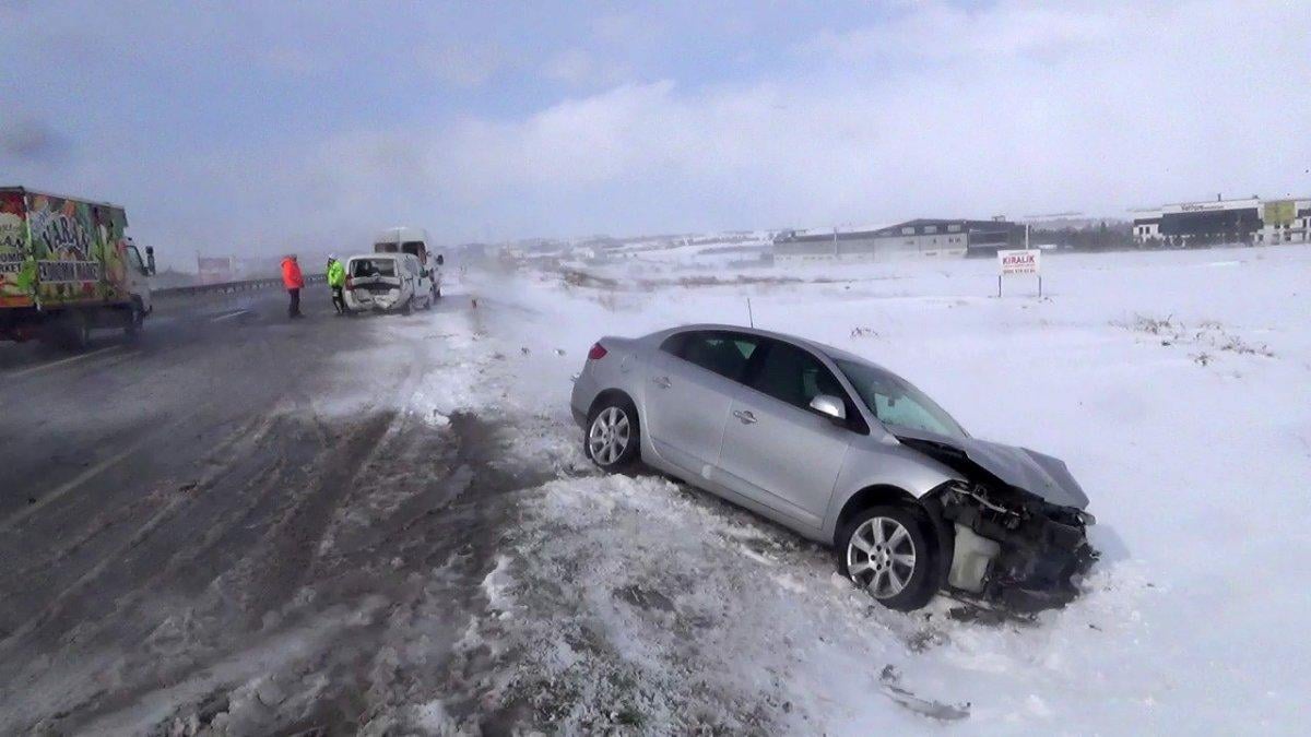 Silivri'de zincirleme kaza