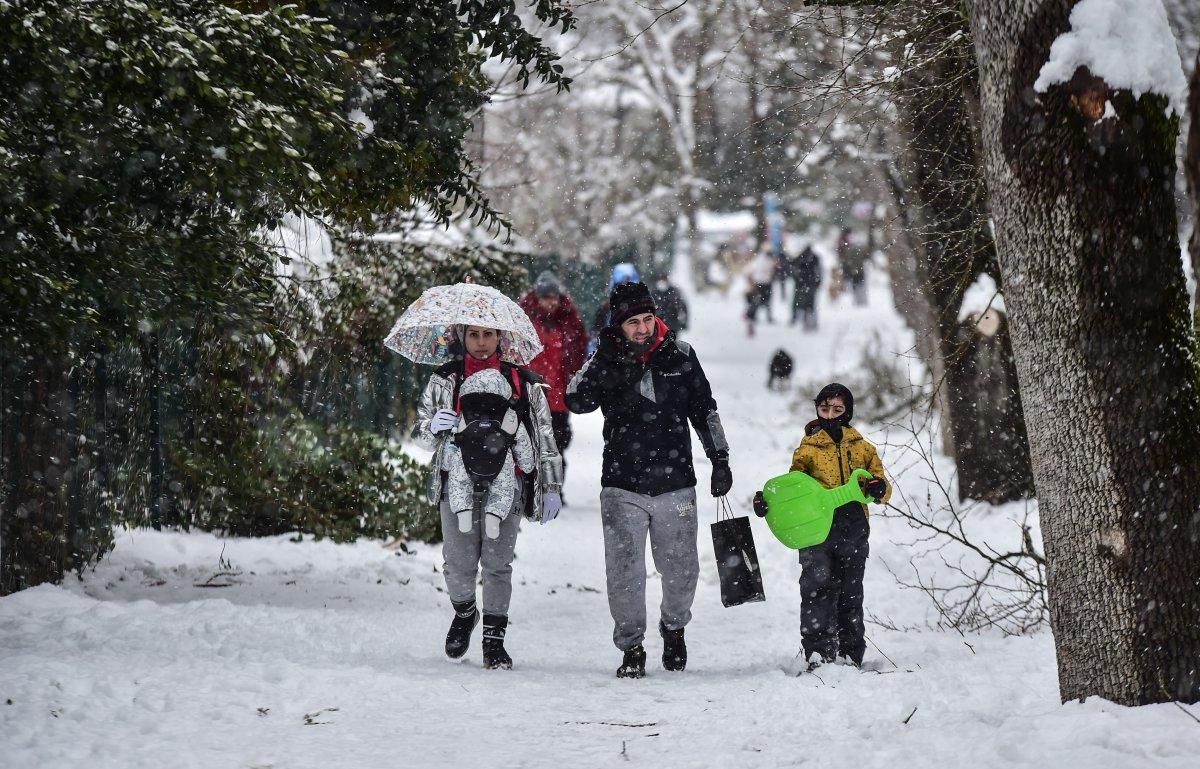 Belgrad Ormanı’nda kartpostallık görüntüler