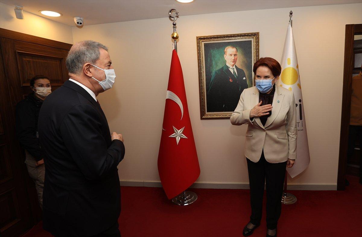 Hulusi Akar ve Süleyman Soylu, Kemal Kılıçdaroğlu'nu ziyaret etti