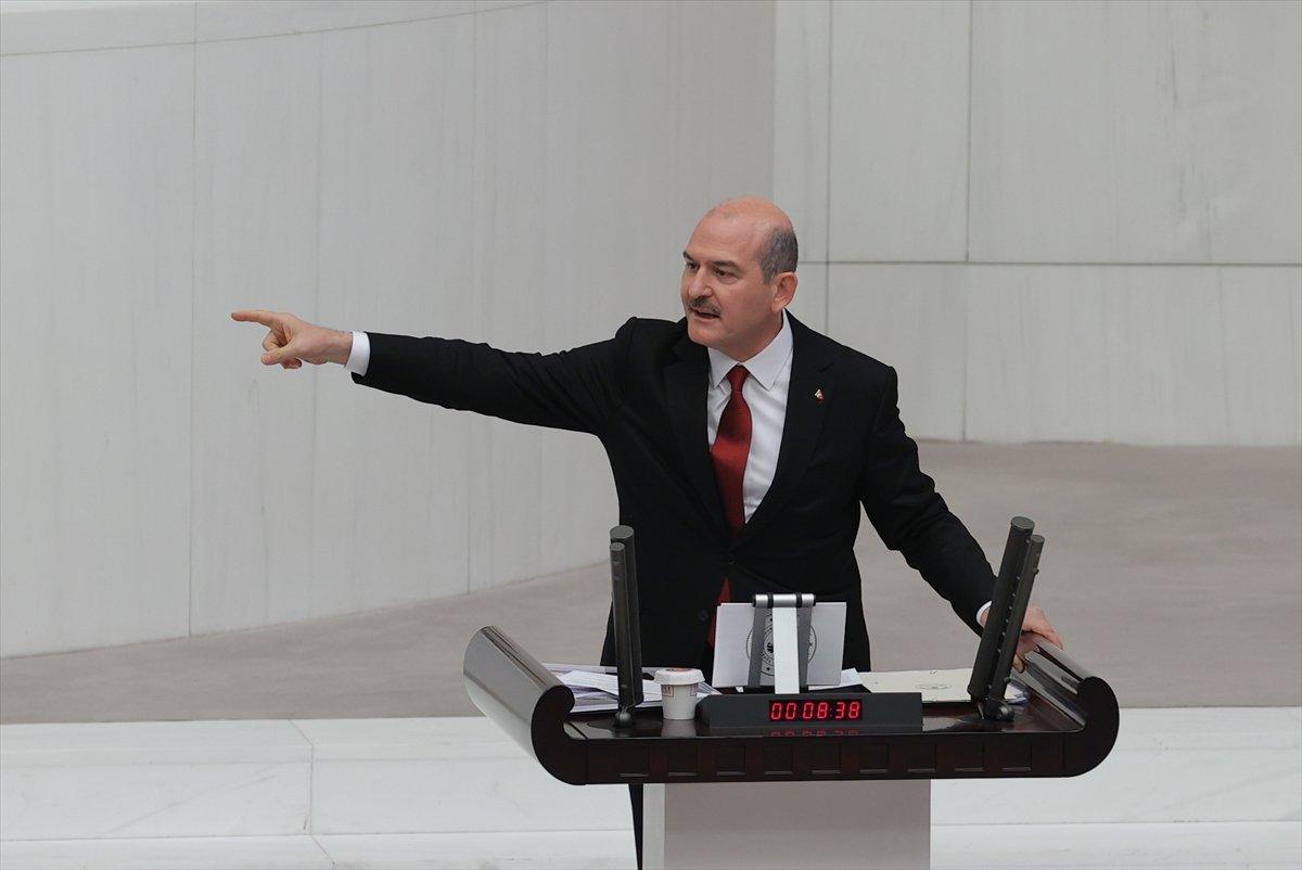 Süleyman Soylu'dan Meclis'te Gara bilgilendirmesi