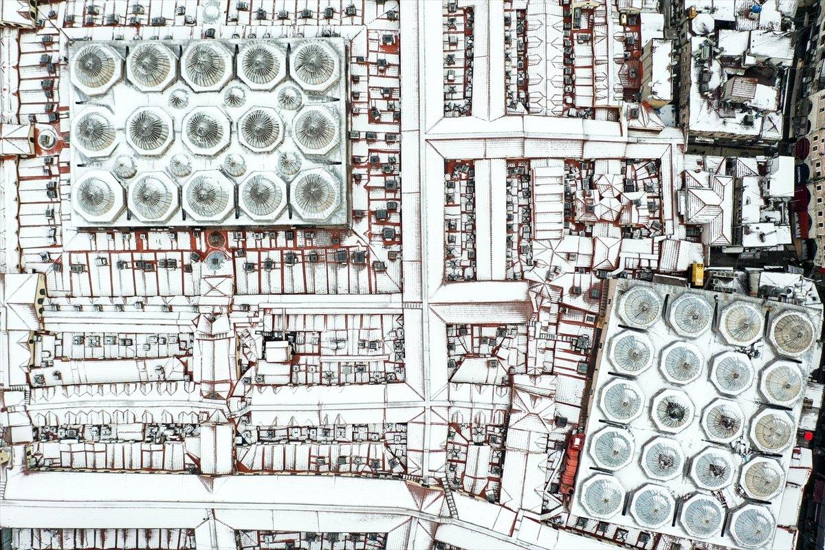 İstanbul'dan nefes kesen kar manzaraları