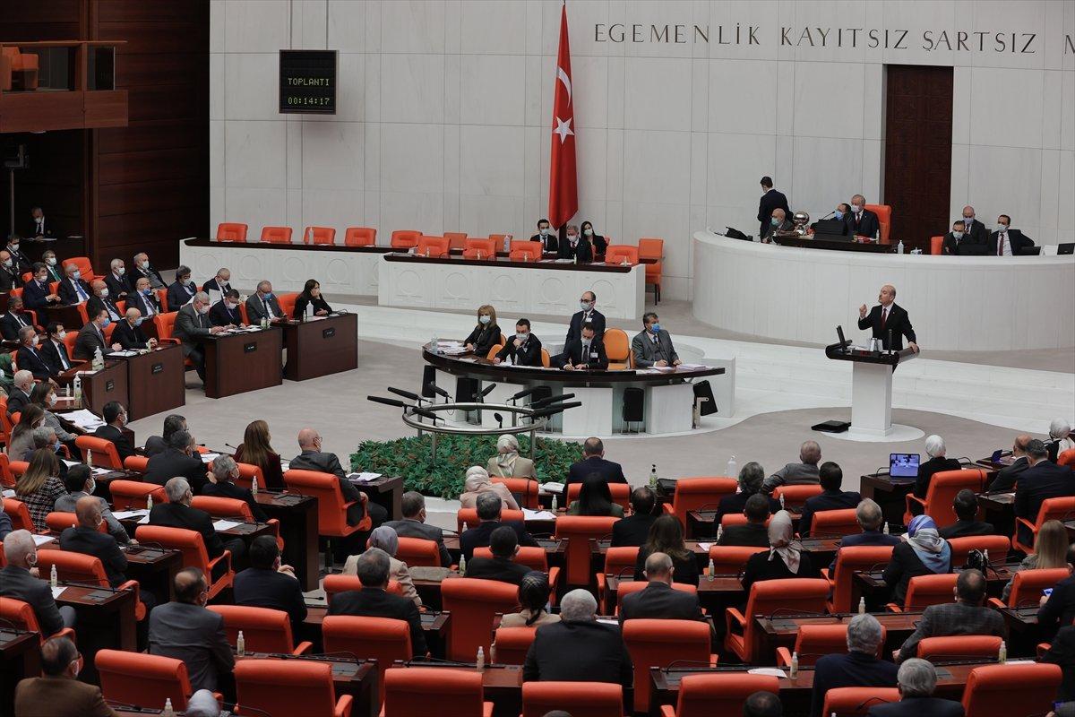 Süleyman Soylu'dan Meclis'te Gara bilgilendirmesi