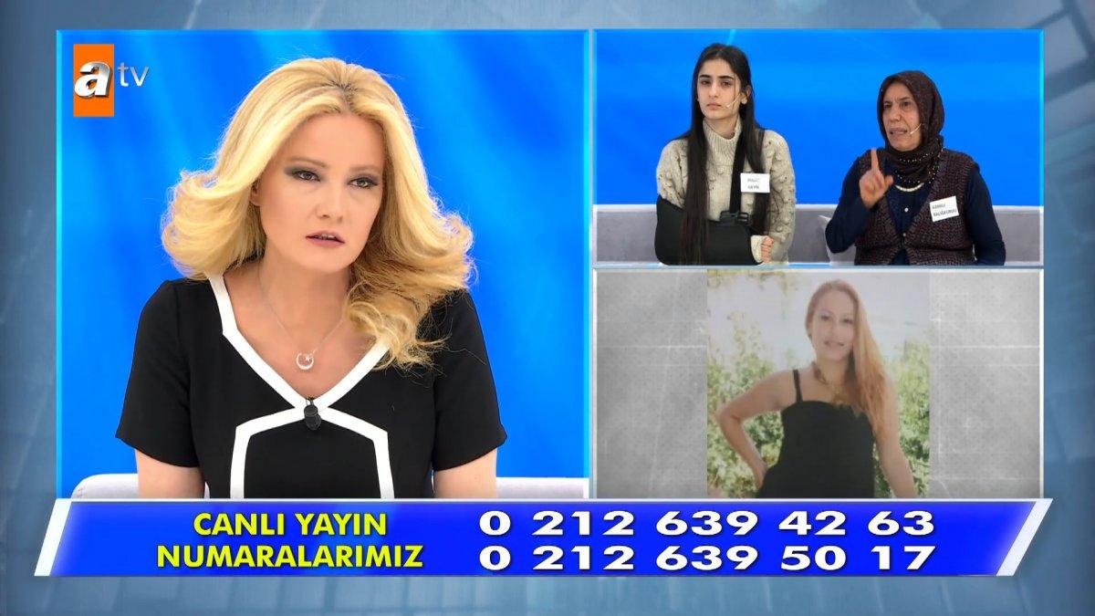 Müge Anlı'dan izin alıp, kızının eski arkadaşına terlik fırlattı