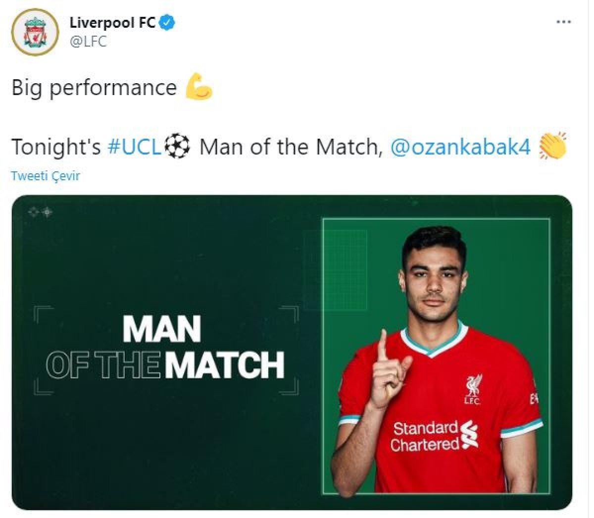 Ozan Kabak, Leipzig karşısında maçın adamı seçildi