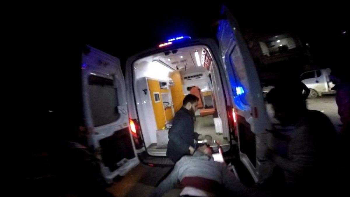 Afrin'e terör örgütü PKK'dan roketli saldırı