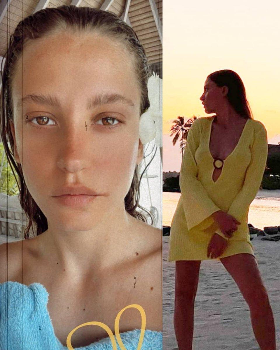 Serenay Sarıkaya, Maldivler'de