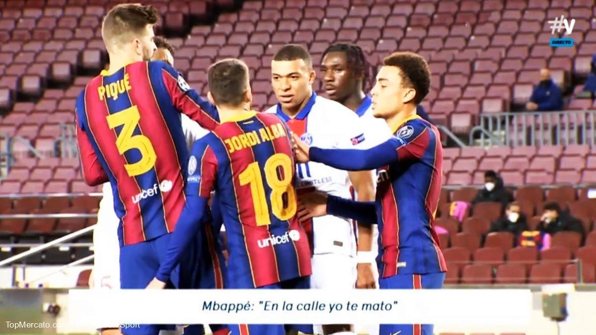 Mbappe'den Alba'ya tehdit: Seni dışarıda öldürürüm