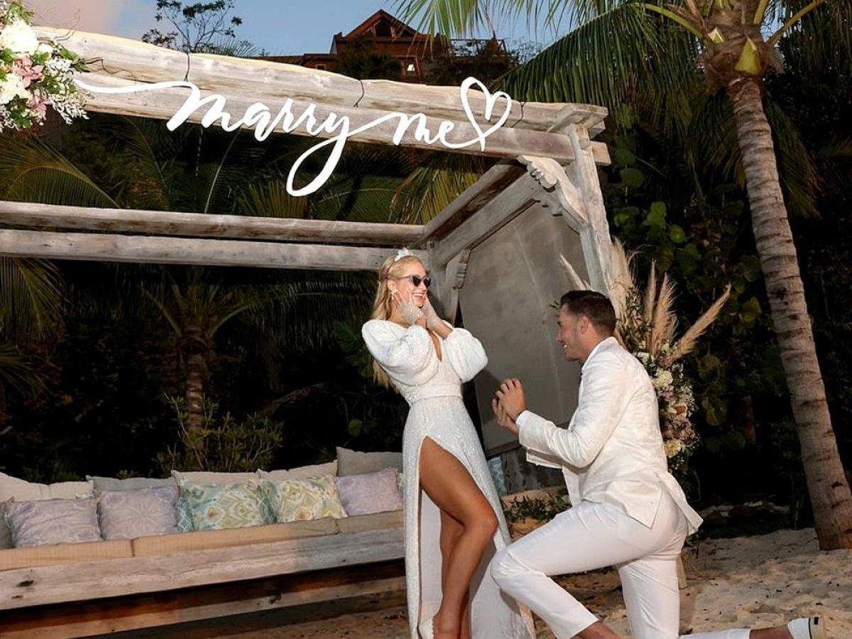 Paris Hilton nişanlandı