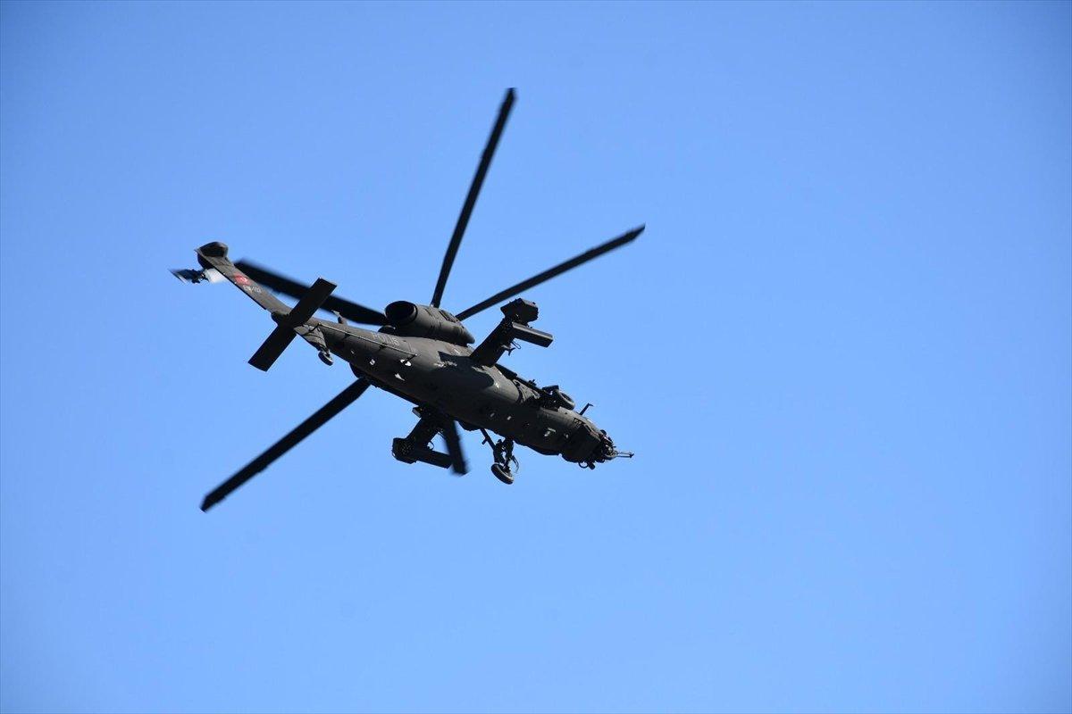 Emniyet'in envanterine katılan ATAK helikopteri için tören düzenlendi