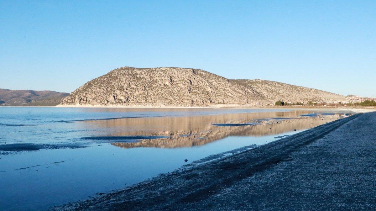 Salda Gölü’ne son yağışlar da çare olmadı