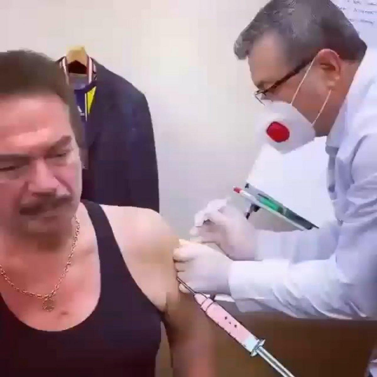 Orhan Gencebay aşı oldu