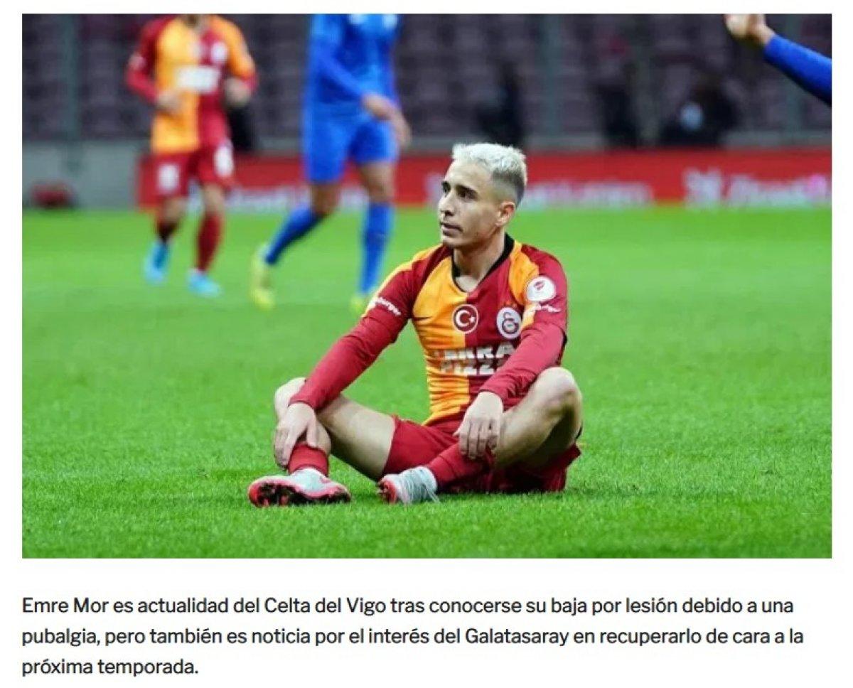 İspanyol basınının Emre Mor iddiası