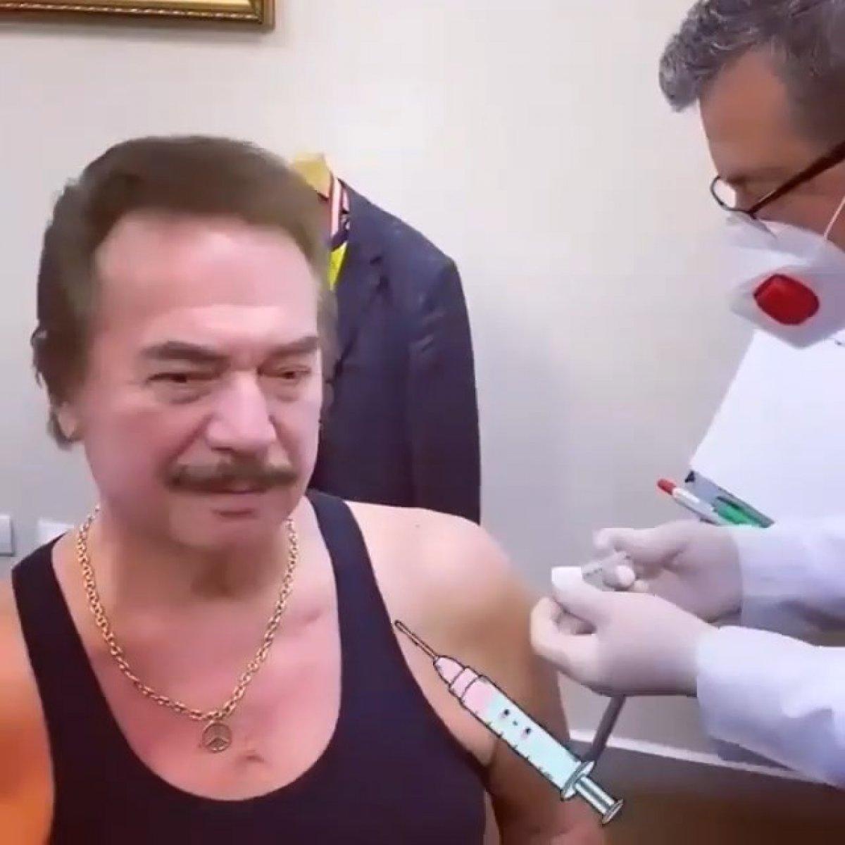 Orhan Gencebay aşı oldu