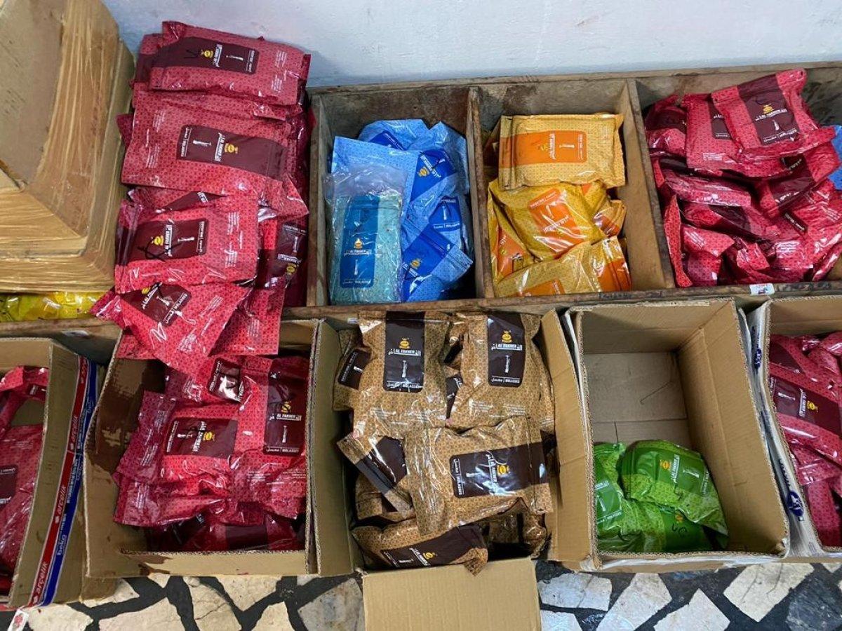 Beyoğlu'nda 5 ton sahte tütün ürünü ele geçirildi