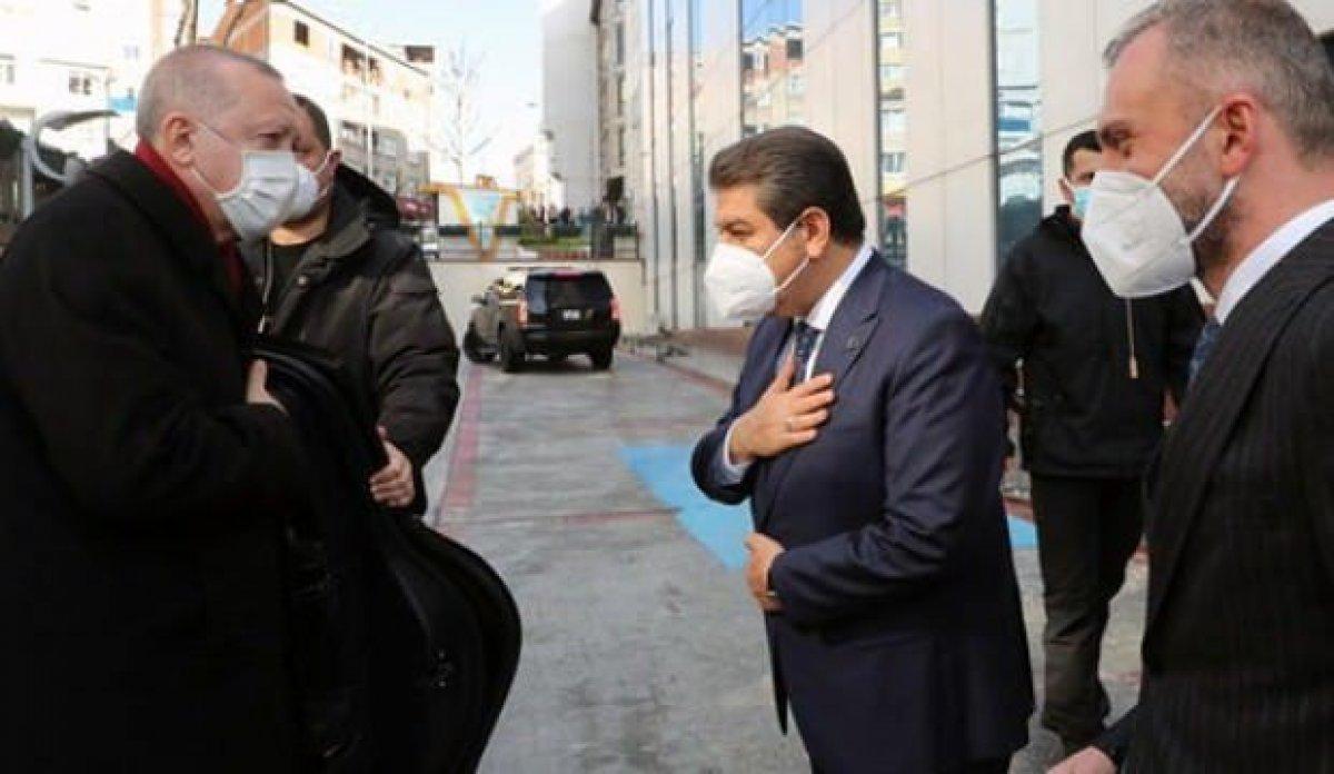 Cumhurbaşkanı Erdoğan'dan Esenler Belediyesi'ne ziyaret