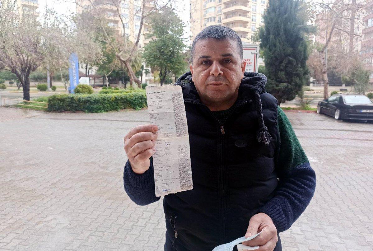 Mersin'de dezenfektan yüzünden ehliyetini kaptıran sürücü