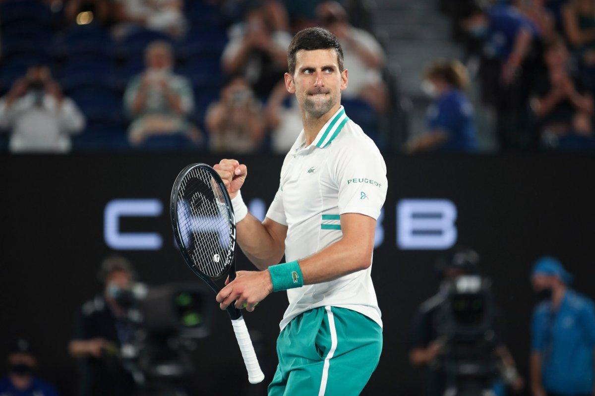 Avustralya Açık'ta şampiyon Novak Djokovic