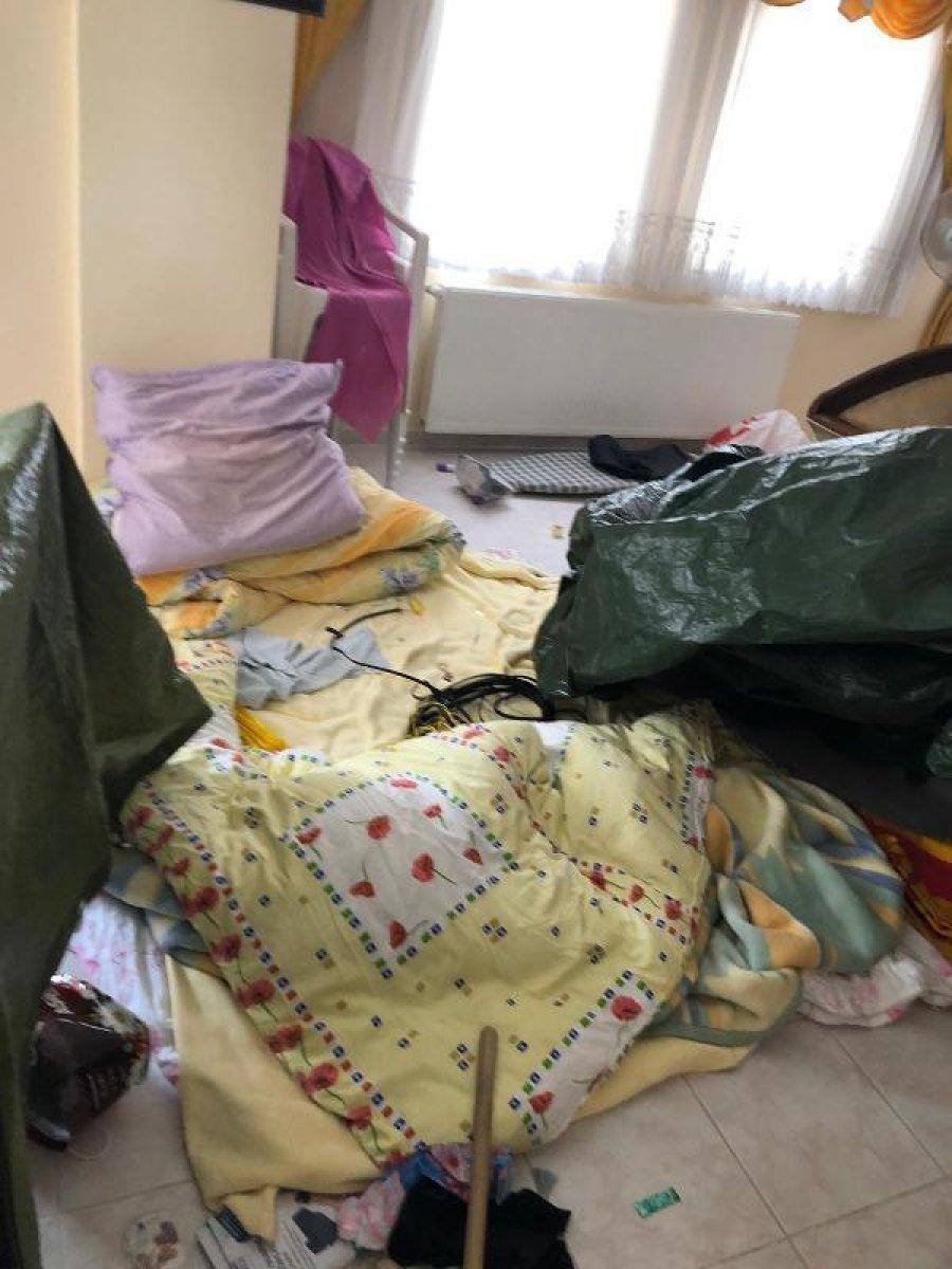 Bursa'da villaya giren hırsız uyurken yakalandı