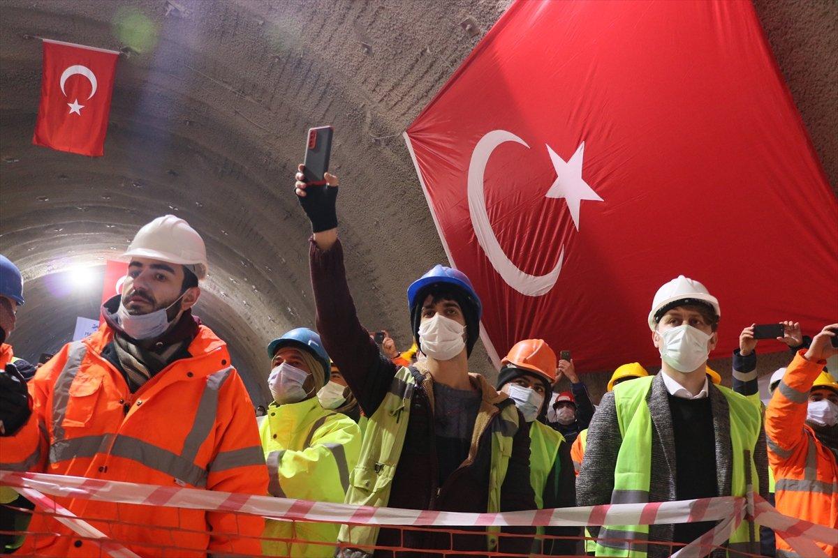 Karadeniz'i İç Anadolu'ya bağlayacak 'Kırkdilim Tüneli'nde ışık göründü