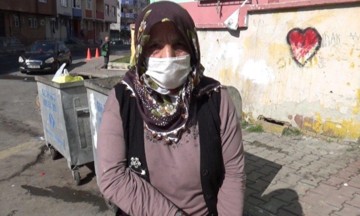 Sultangazi'de alışverişe giden kadın çantasını yanlışlıkla çöpe attı