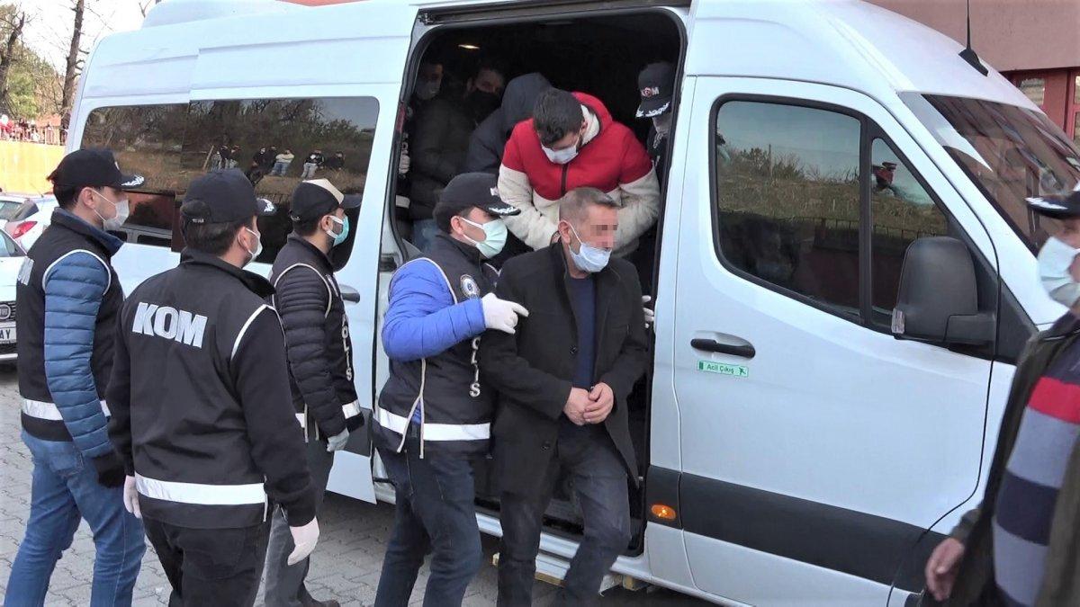 Karabük’te organize suç örgütüne operasyon