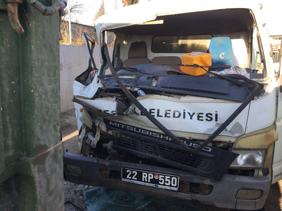 Edirne'de trafik kazası: 3 yaralı