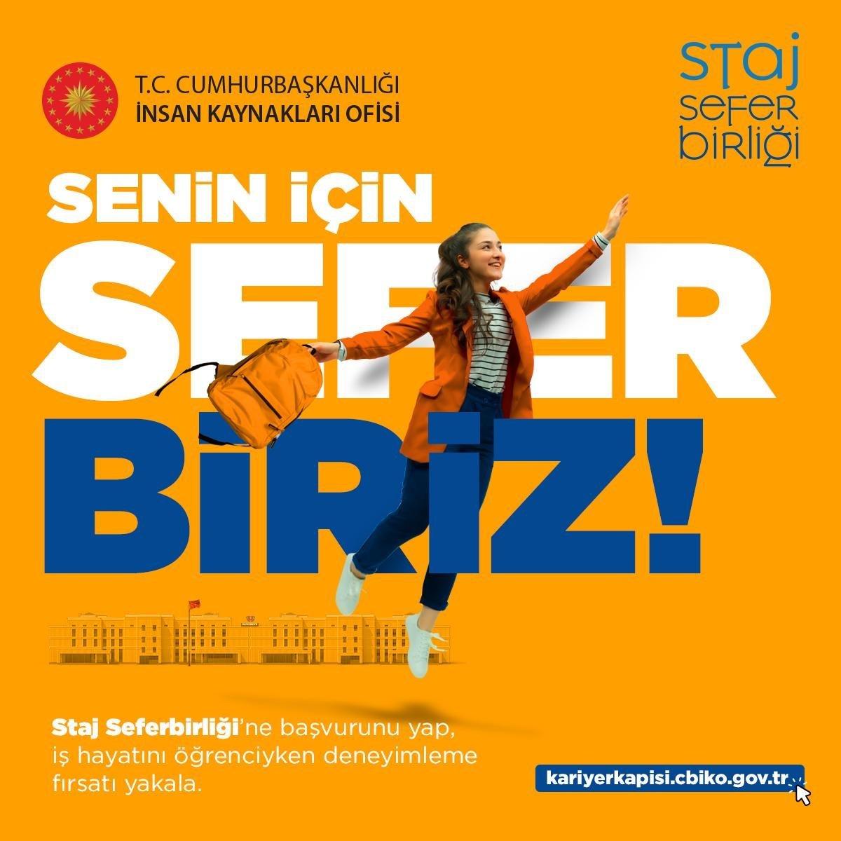 Staj seferbirliği ne zaman? Cumhurbaşkanlığı staj seferbirliği başvurusu nasıl yapılır, kimler başvurabilir?