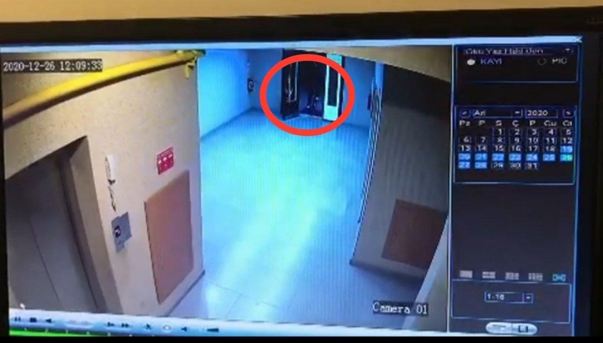 Bursa'daki bisiklet hırsızı kamerada