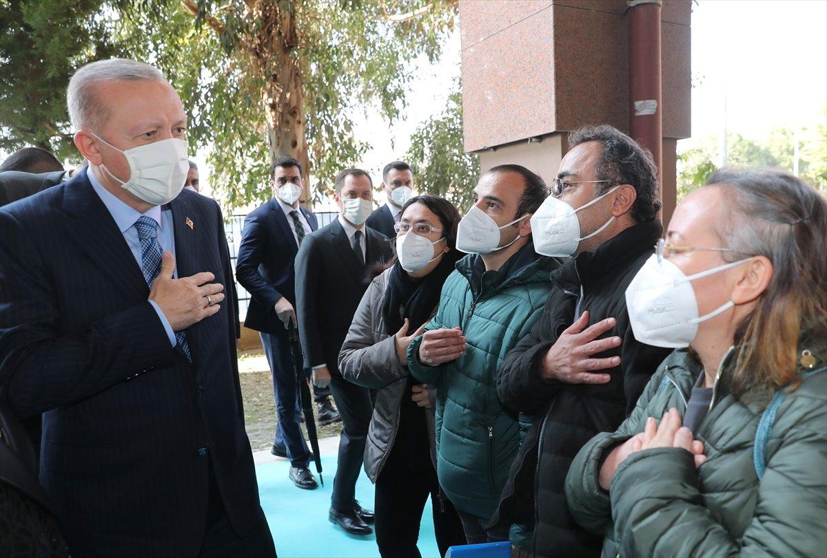 Cumhurbaşkanı Erdoğan'dan, Ayda bebeğe ziyaret