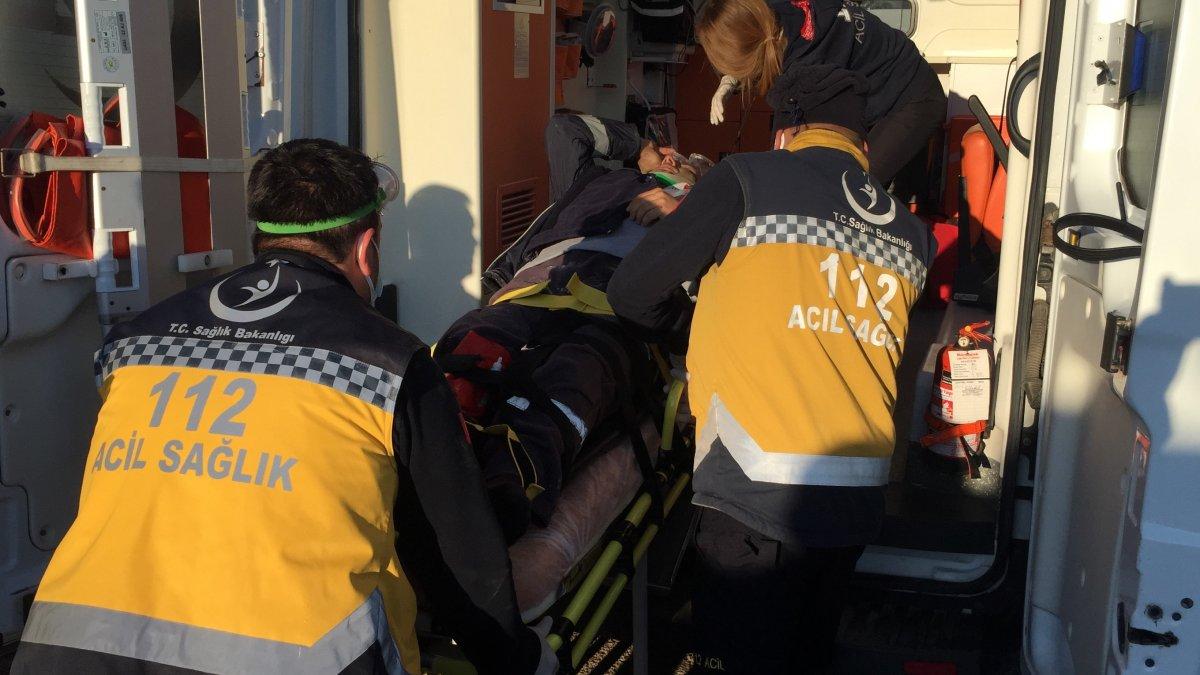 Edirne'de trafik kazası: 3 yaralı